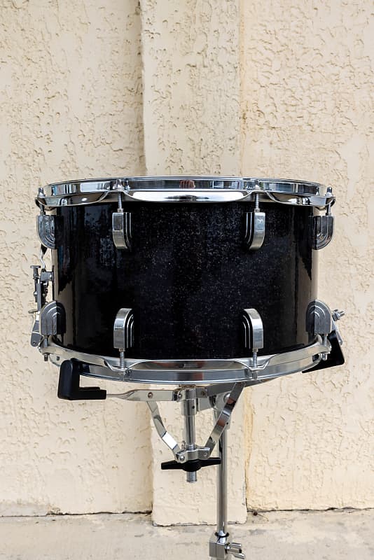 Leedy Broadway Standard 8 x 14 Black Sparkle Snare Drum 2003 - Black Sparkle